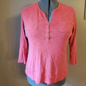Chaps 3/4 Casual Blouse